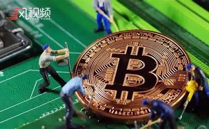 A detailed view of advanced mining rigs at work