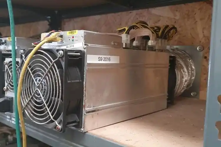 Scenic view of a mining farm in Argentina